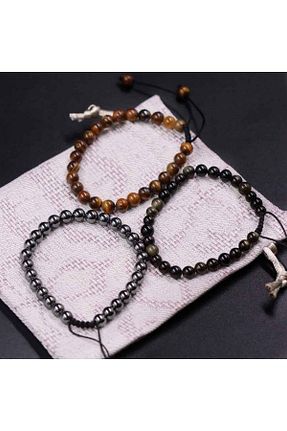 دستبند جواهر رنگی زنانه سنگ طبیعی MYTAKIAĞACIMFH - کد 660256260