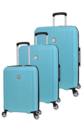 ساک و چمدان فیروزه ای زنانه پارچه Pierre Cardin - کد 752902102