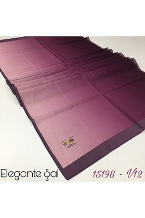 شال صورتی زنانه پنبه ای 19V69 ITALIA - کد 321338231