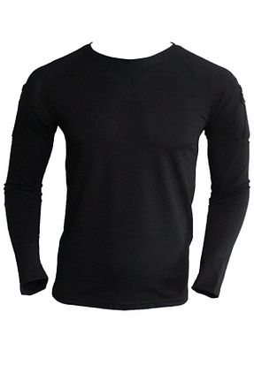 تیشرت مشکی مردانه رگولار Varteks - کد 752899527