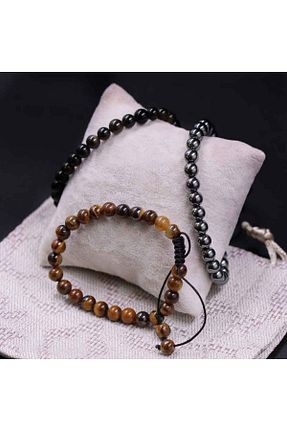 دستبند جواهر رنگی زنانه سنگ طبیعی MYTAKIAĞACIMFH - کد 660256260