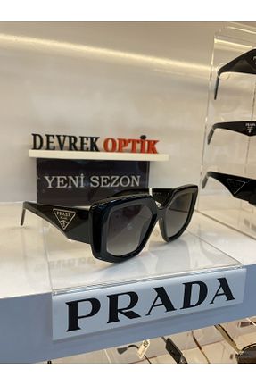 عینک آفتابی قهوه ای زنانه UV400 Prada - کد 743183175