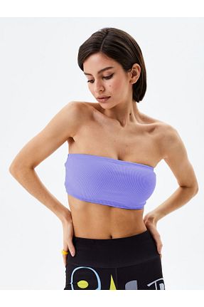 بادی بنفش زنانه Straplez MİSTİRİK - کد 751622969