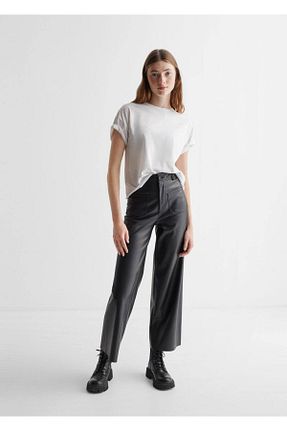 تیشرت سفید زنانه Relaxed MANGO Teen - کد 402861142