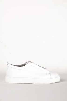 کفش کژوال سفید مردانه پاشنه کوتاه ( 4 - 1 cm ) پاشنه ساده کد 751705899