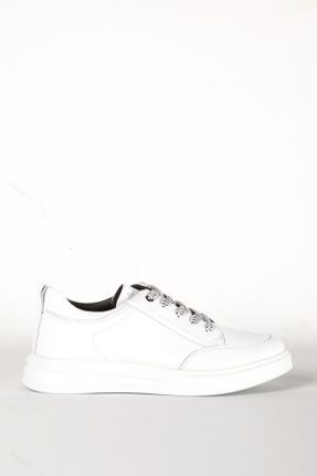 کفش کژوال سفید مردانه پاشنه کوتاه ( 4 - 1 cm ) پاشنه ساده کد 751940204