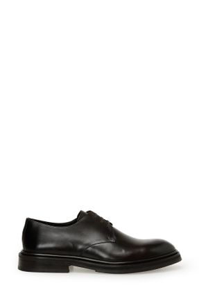 کفش کلاسیک قهوه ای مردانه پاشنه کوتاه ( 4 - 1 cm ) پاشنه ضخیم کد 751892888