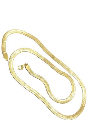 گردنبند جواهر طلائی زنانه روکش طلا کد 752057518