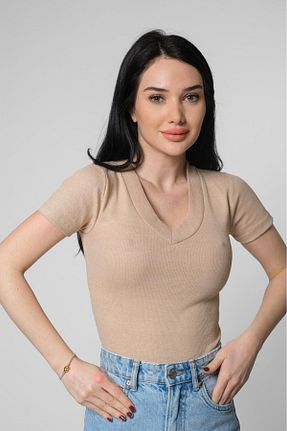 بادی بژ زنانه یقه دوچرخه plentifulness - کد 752359716