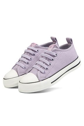 کفش اسنیکر بنفش بچه گانه بند دار Benetton - کد 752258146