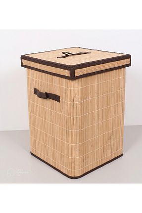 سبد لباس بژ بامبو Mylamp - کد 752327640