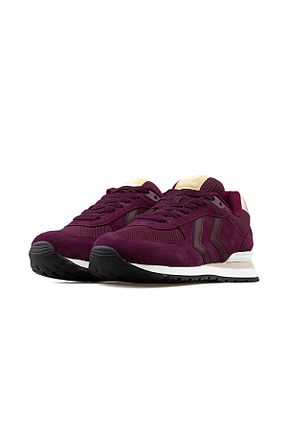 کفش اسنیکر بنفش زنانه بند دار hummel - کد 752358518