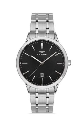 ساعت مچی طوسی مردانه 41-45 میلی متر FERRO - کد 752397372