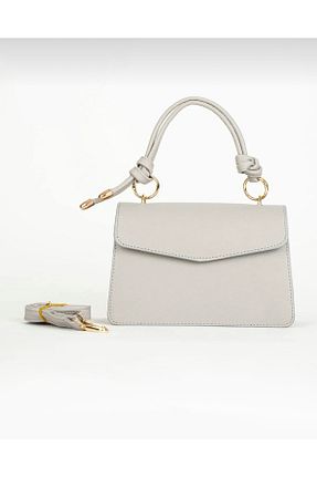 کیف دستی طوسی زنانه سایز متوسط hill bag - کد 752438498