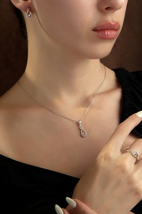 ست نقره زنانه زیرکن Feays Silver - کد 744554231