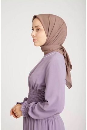 روسری قهوه ای %100 پنبه Bonjela - کد 674424003