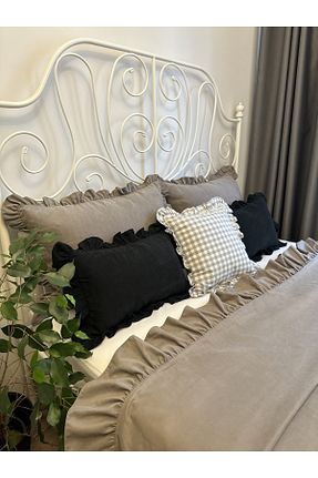 روتختی دونفره طوسی 250 x 260 Decamor home - کد 751241901
