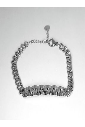 دستبند استیل (فولاد) زنانه استیل (فولاد) fiore fashion - کد 751307171