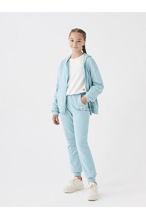شلوار کرمگن زرشکی بچه گانه پاچه تنگ LC Waikiki - کد 751565592