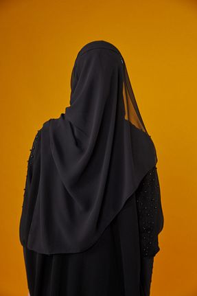 شال مشکی زنانه شیفون Differenza - کد 751503388
