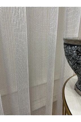 پرده توری طوسی ریل دار Brillant - کد 752957580