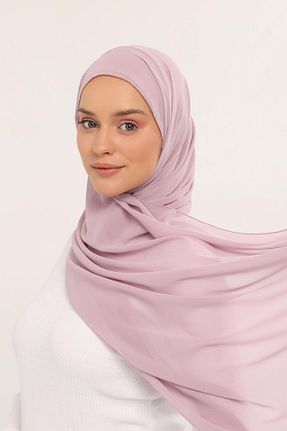 شال صورتی زنانه شیفون Altobeh - کد 752345989