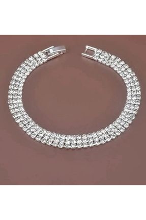 دستبند استیل (فولاد) زنانه سنگ Lizz Accessories - کد 752645675