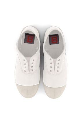 کفش کژوال سفید زنانه پاشنه کوتاه ( 4 - 1 cm ) پاشنه ساده کد 752341564