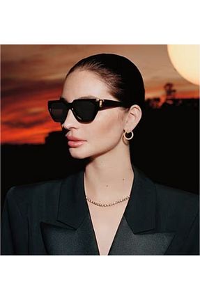 عینک آفتابی مشکی زنانه UV400 Tiffany - کد 736174074