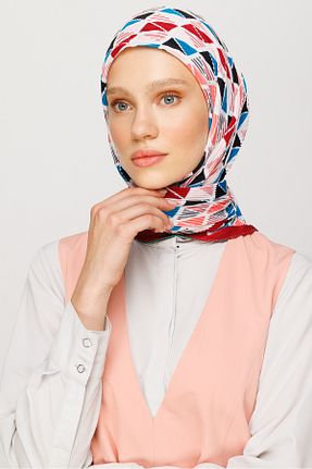 روسری نارنجی پنبه ای Mooncorn - کد 752678390