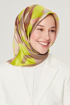 روسری زرشکی İpek Tivil Armine - کد 98867704