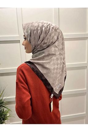 روسری بنفش پلی استر Hint İpek - کد 475425342