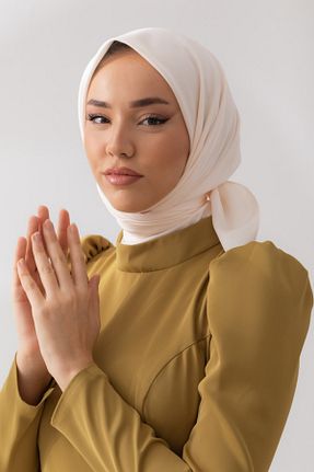 روسری نباتی پلی استر Silk Home - کد 405747873