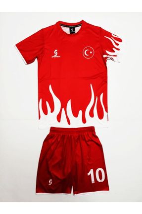 لباس فرم فوتبال قرمز مردانه کد 167306193