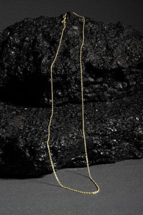 گردنبند نقره طلائی زنانه کد 56344038
