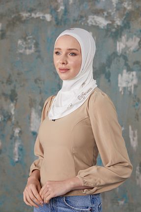 کلاه شنای حجاب سفید زنانه Differenza - کد 753314613