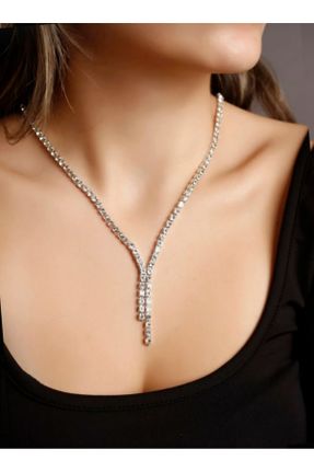 گردنبند جواهر زنانه کد 463760230