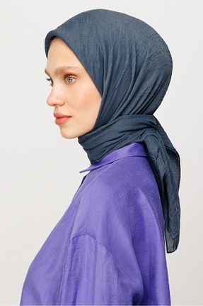 روسری طوسی پنبه ای Mooncorn - کد 753737165
