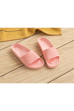 دمپائی خانگی صورتی زنانه پاشنه کوتاه (1 - 4 سانتی متر) English Home - کد 753753687