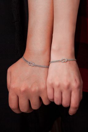 دستبند نقره زنانه کد 754009750