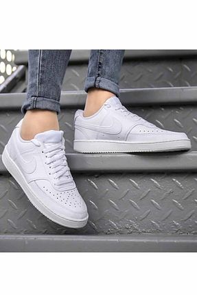 کفش اسنیکر سفید مردانه بند دار Nike - کد 753790688