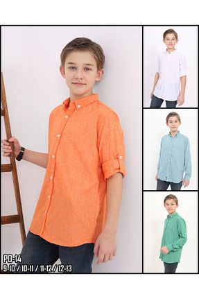 پیراهن نارنجی بچه گانه رگولار Popito - کد 754248895