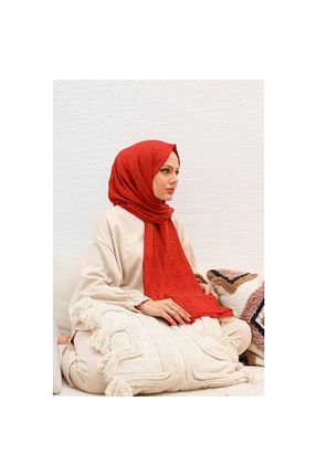 شال صورتی زنانه پنبه ای Organic Scarfs - کد 754668512