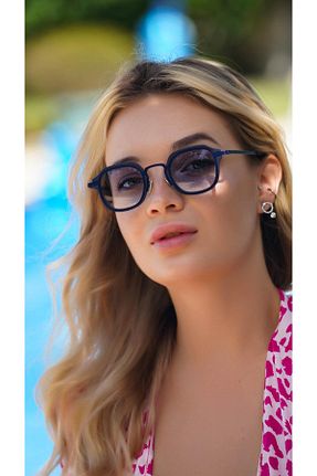 عینک آفتابی آبی زنانه UV400 TomyHelf - کد 753787873