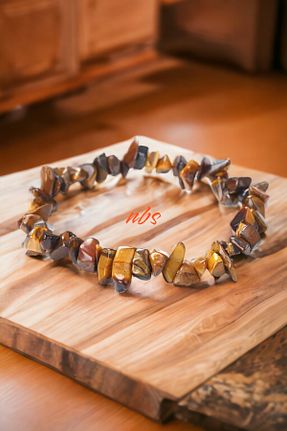 دستبند جواهر رنگی زنانه سنگ طبیعی NBS Beautiful Naturel Stones - کد 753934217