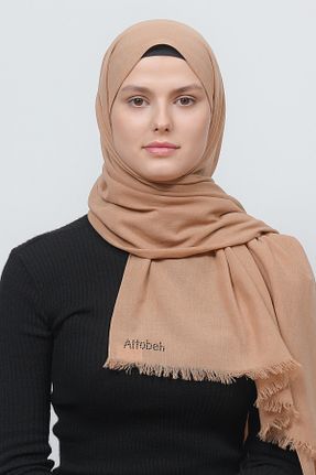 شال بژ زنانه پنبه ای Altobeh - کد 356115136