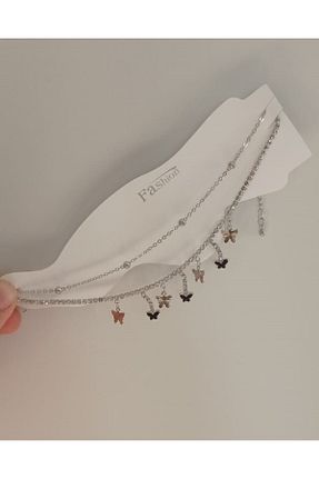 خلخال جواهر زنانه روکش طلا İLKYAZ - کد 754345181