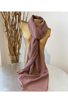شال قهوه ای زنانه پلی استر Invee - کد 50809526