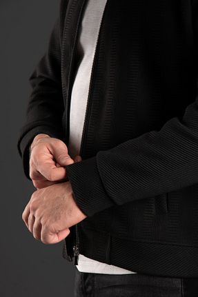 رویه مشکی مردانه مخلوط پلی استر ZEKİ ÖZER - کد 754895283