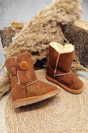 بوت / نیم بوت قهوه ای بچه گانه جیر ADA BEBEK ÇOCUK - کد 363164440
